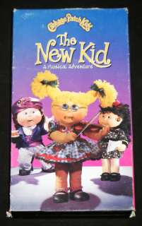 CABBAGE PATCH KIDS THE NEW KID Musical Adventure VHS Movie   BMG 