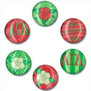  Alpha Gamma Delta Glass Magnets