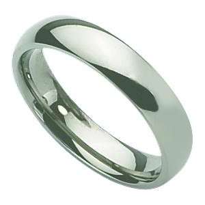  Titanium 5mm Ring Size 11 Chisel Jewelry