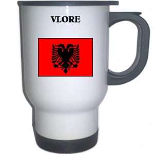  Albania   VLORE White Stainless Steel Mug Everything 