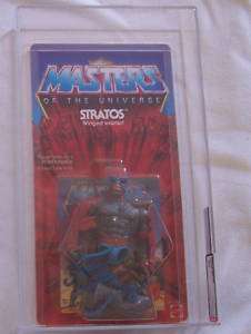 STRATOS 8 BACK AFA 80 MOC HE MAN MOTU MATTEL VINTAGE  