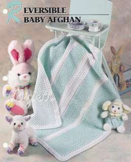 Reversible Baby Afghan, Annies crochet pattern  