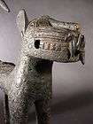 AFRICAN TRIBAL LARGE BENIN BRONZE PALACE LEOPARD NIGERIA items in 