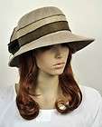 Y06 Hemp Straw Wide Brim Womens Summer Beach Classic Bow Hat Cap 