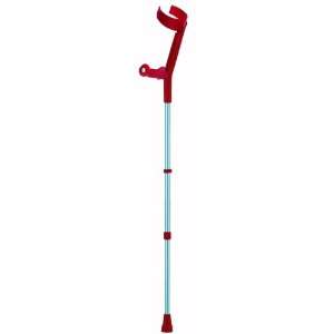 Safe In ANATOM Soft Forearm Crutch and Cuff Handle RED 