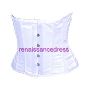 Authentic steel boned corset heavy lacing waist training cincher