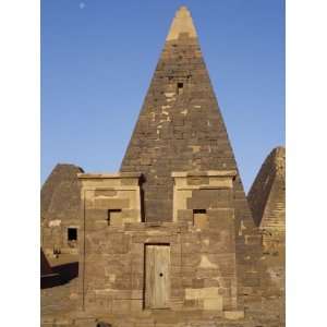 East of Nile, Ancient Pyramids of Meroe are an Important Burial Ground 