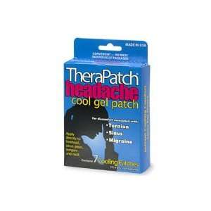  Therapatch Headache Cool Gel Cooling Comfort Patch for Migraine 