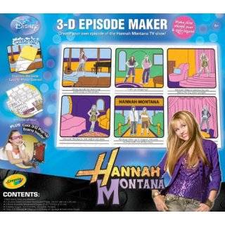 Crayola Hannah Montana 3D Episode Maker