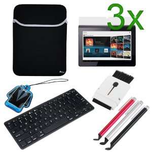   Flat Tip + Mini Stand + LCD Screen Cleaner Strap for Sony Tablet S S1