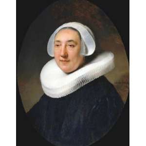 Oil Painting Portrait of Haesje van Cleyburgh Rembrandt van Rijn Han