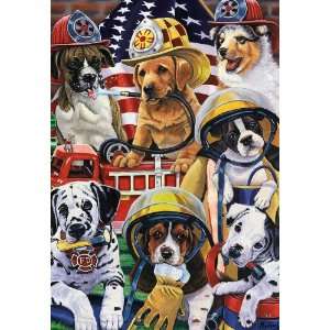 Firehouse Dogs House Flags Patio, Lawn & Garden