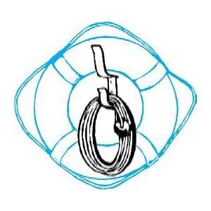 Life Ring Rack with 60 Throwing Line 