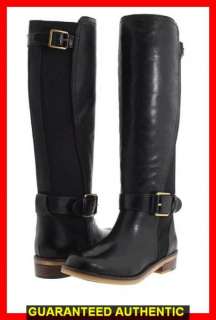 LUCKY BRAND AIDA KNEE HIGH BOOTS 8.5 WOMENS NEW BLACK LEATHER RIDING 