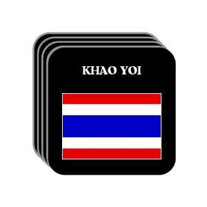  Thailand   KHAO YOI Set of 4 Mini Mousepad Coasters 