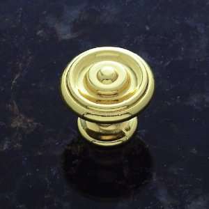   Vintage 1 1/4 Diameter Alloy Rippled Designer Knob from the Vinta