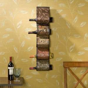  Florenz Wall Mount Wine Rack Sculpture HZ1009