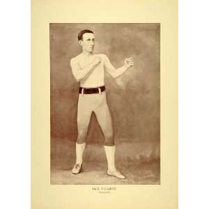  1894 Jack Fogarty Boxer Boxing Boxing Fighter Print 