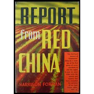  Report from Red China Harrison Forman Books