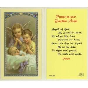  Guardian Angels   Angel of God Holy Card (800 265)   10 