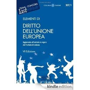 Elementi di diritto dellUnione Europea (Il timone) (Italian Edition 