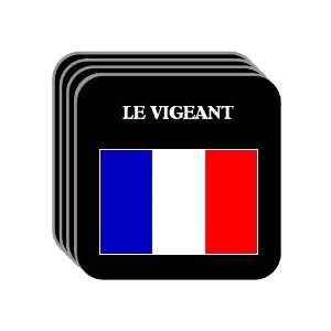  France   LE VIGEANT Set of 4 Mini Mousepad Coasters 