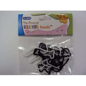   White Animal Shaped Rubber Bands Bandz Bracelets (12) Toys & Games
