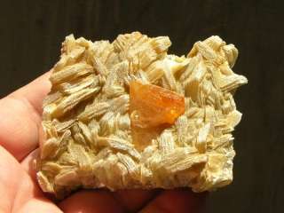 TWINS 179g Scheelite Crystals on Mica,Rock  