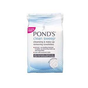 Ponds Clean Sweep Cleansing and Make Up Removing Towelettes, 135 ct 