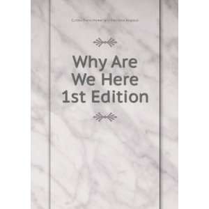   We Here 1st Edition Curtiss Frank Homer and Harriette Augusta Books