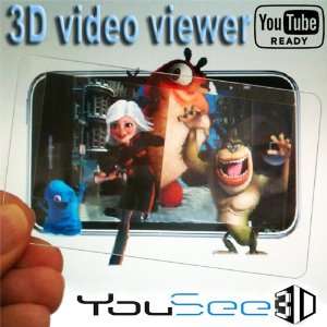  WATCH 3D on all iPhone, iPod and Smartphone Phone with the 