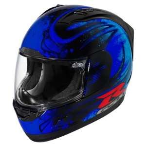  Alliance Motorcycle Helmet   Threshold GSX R Blue Medium Automotive