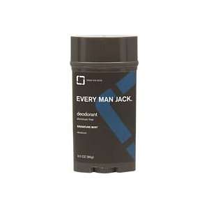  Every Man Jack Signature Mint Deodorant Aluminum Free 3 oz 