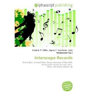  Interscope Records (9786133775060) Books