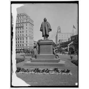  Henry Ward Beecher statue,Brooklyn,N.Y.