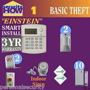 Home Security Alarm System. Wireless burglar protection  