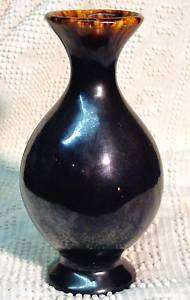 Robinson Clay Products Albany Slip Vase ca 1900 1915  