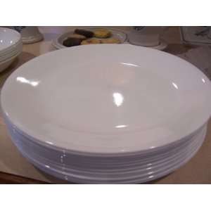  14 Dinner Plates Corelle White Winter Frost Everything 