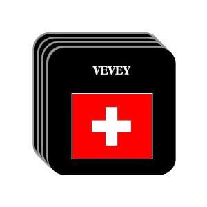  Switzerland   VEVEY Set of 4 Mini Mousepad Coasters 