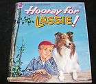 HOORAY FOR LASSIE Vintage Whitman Tell A Tale Book Marion Borden