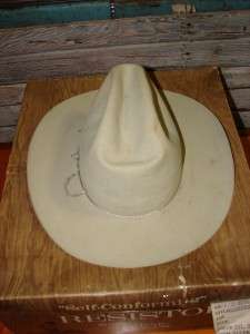 Vintage Western Resistol Mens Hat W/Box