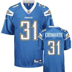 Antonio Cromartie #31 San Diego Chargers Replica NFL Jersey Powder 