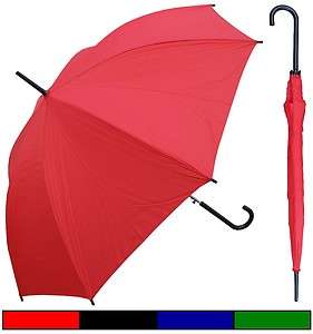 New RainStoppers 48 European Hook, Auto Open Umbrella   Free Priority 