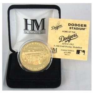 Dodger Stadium 24KT Gold Commemorative Coin
