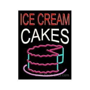  Ice Cream Cakes Neon Sign 31 x 24