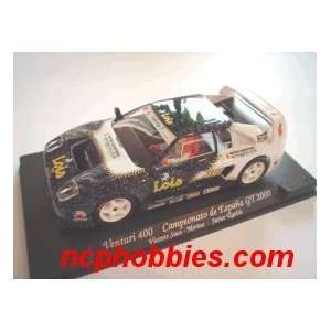  Fly   Venturi LM 400 Lois GT Cha 2000 Yellow Slot Car 