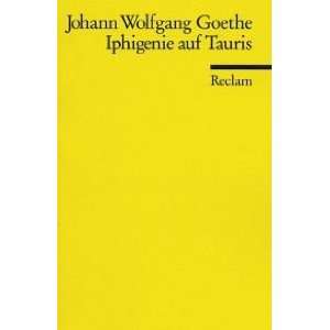  Iphigenie auf Tauris (9783150000830) Goethe Books