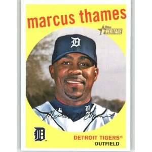  2008 Topps Heritage High Number #509 Marcus Thames 