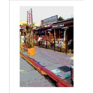  Market, Venice Beach, California Giclee Poster Print by 