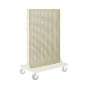  Pegboard Panel For Portable Bin Cart Putty